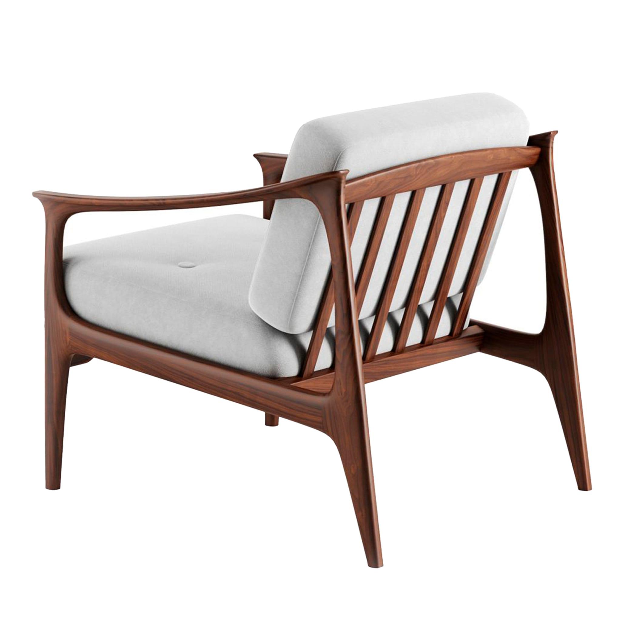 Quiete Natural Walnut Classic Armchair