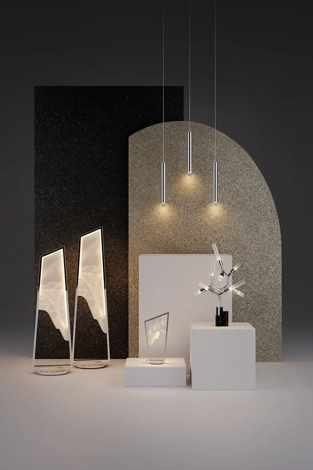 Waterfall Compact Pendant Lamp