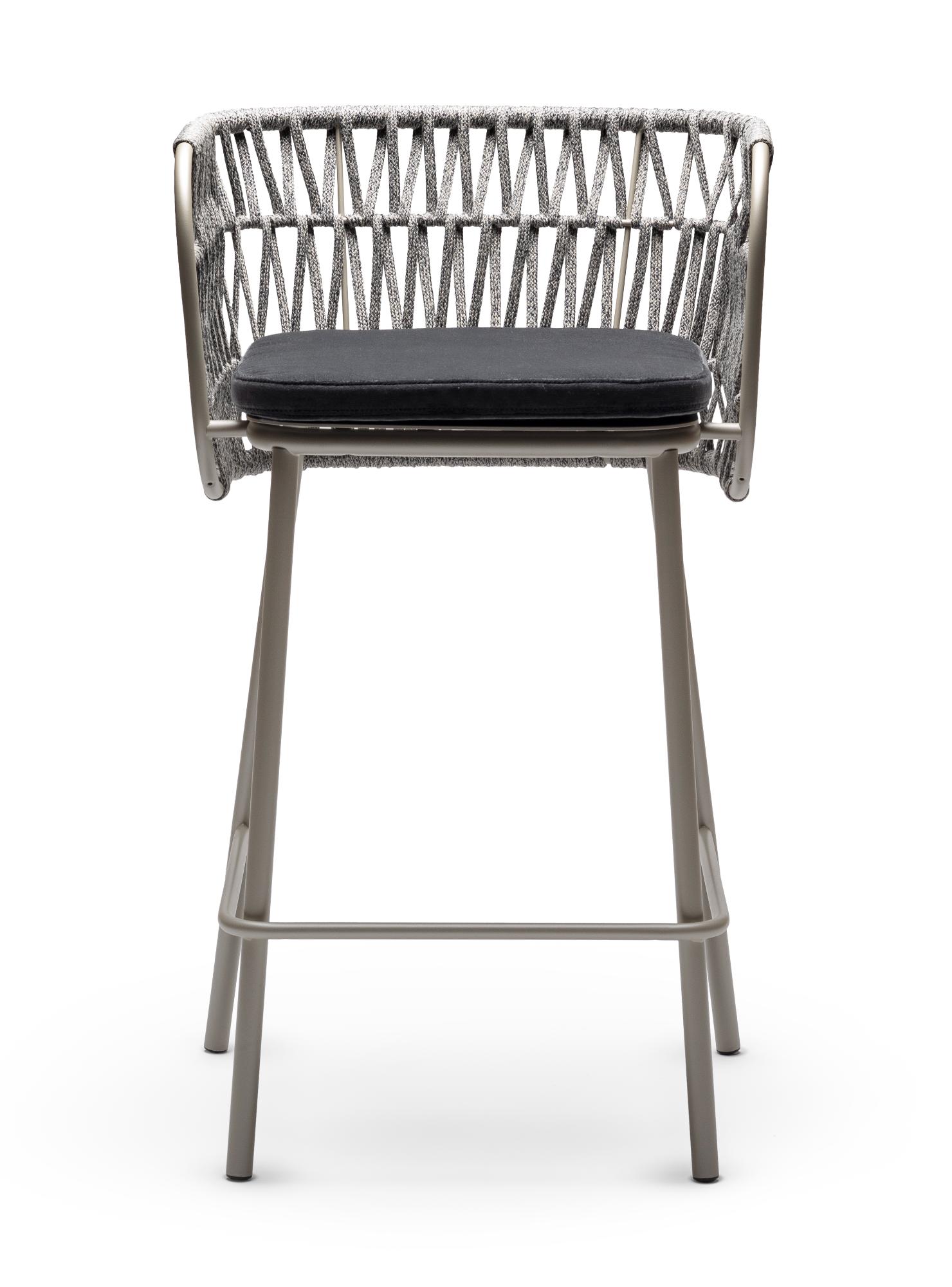 Jujube Black Sand Outdoor Bar Stool