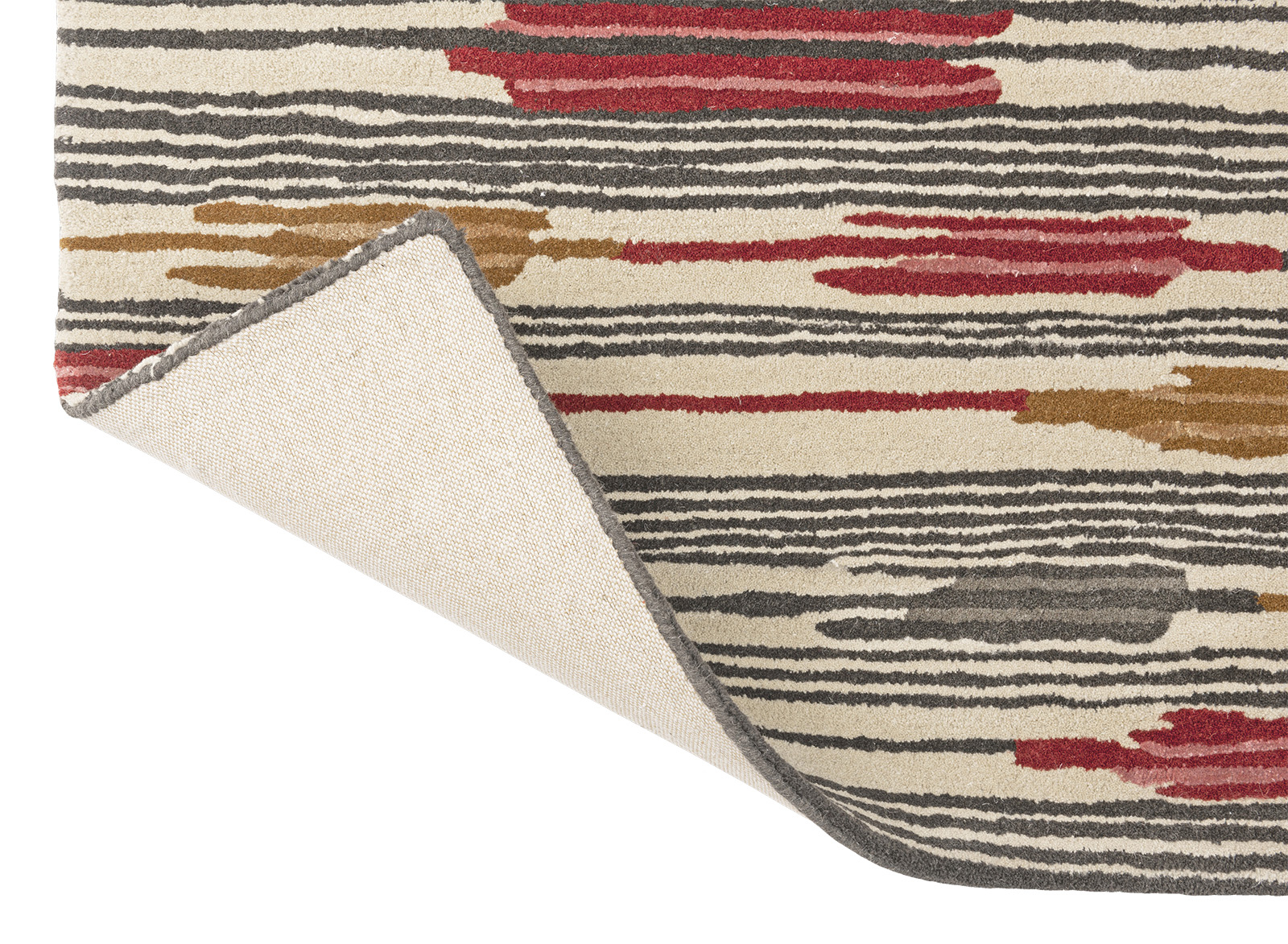 Ishi Indian Red/Charcoal 146000 Rug