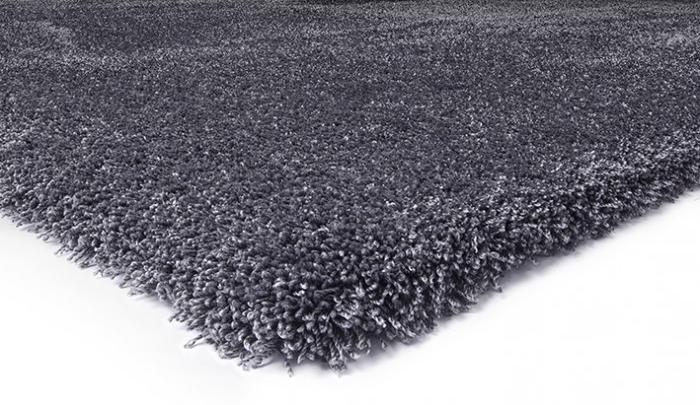 Machine Washable Grey Rug ☞ Size: 200 x 290 cm