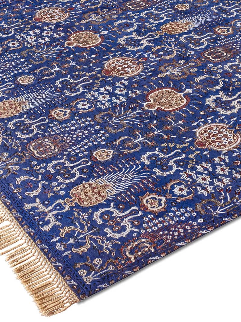 Isfahan Blue Handmade Luxury Rug