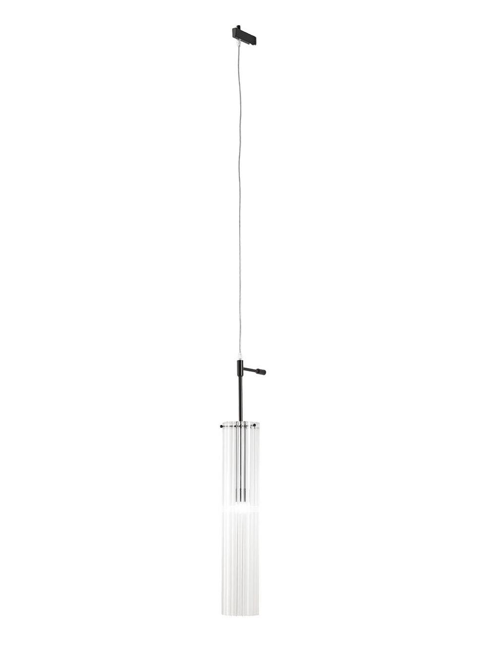 Adjustable Pendant with Borosilicate Glass Shade