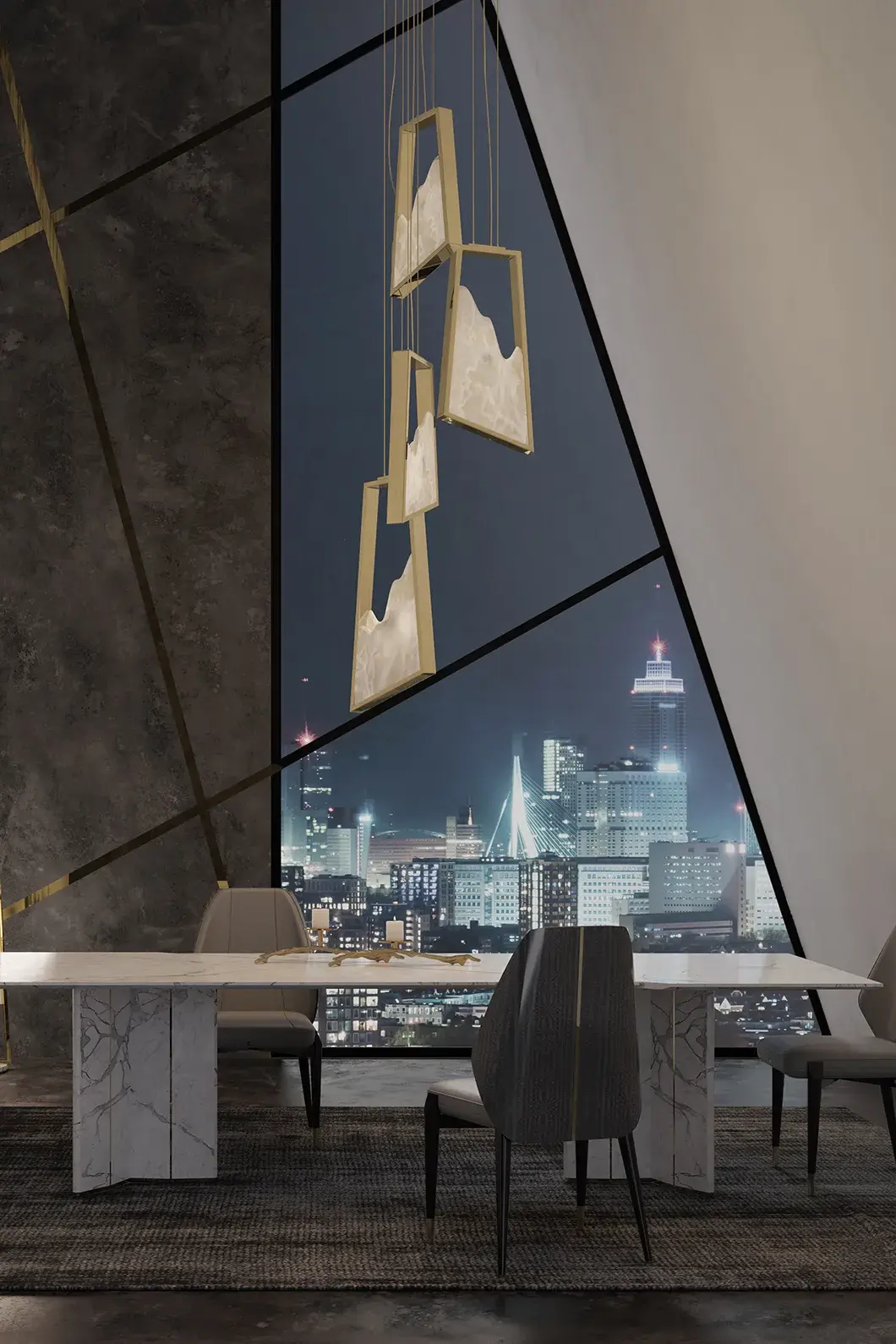 Majestic Aura Chandelier - 1