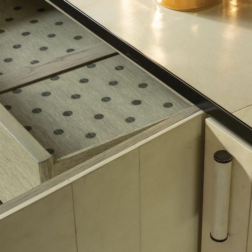 Aventine Buffet Parchment Finish