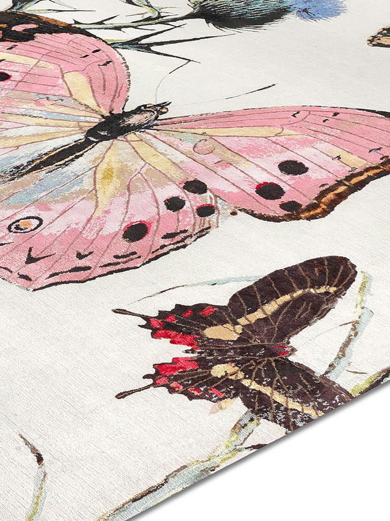 Butterfly Hand-Woven Rug