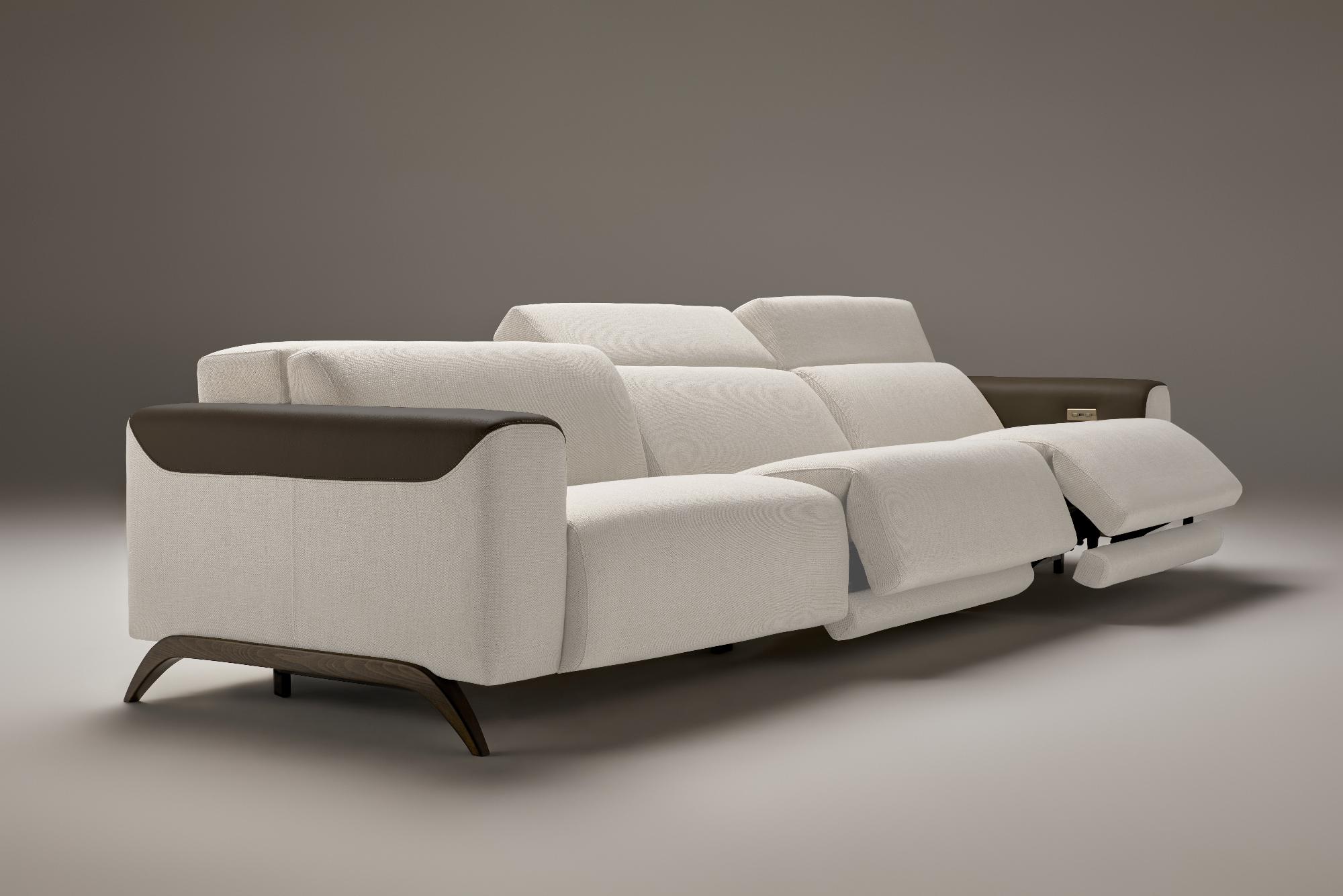 Atlanta 3-Seater Reclining Sofa