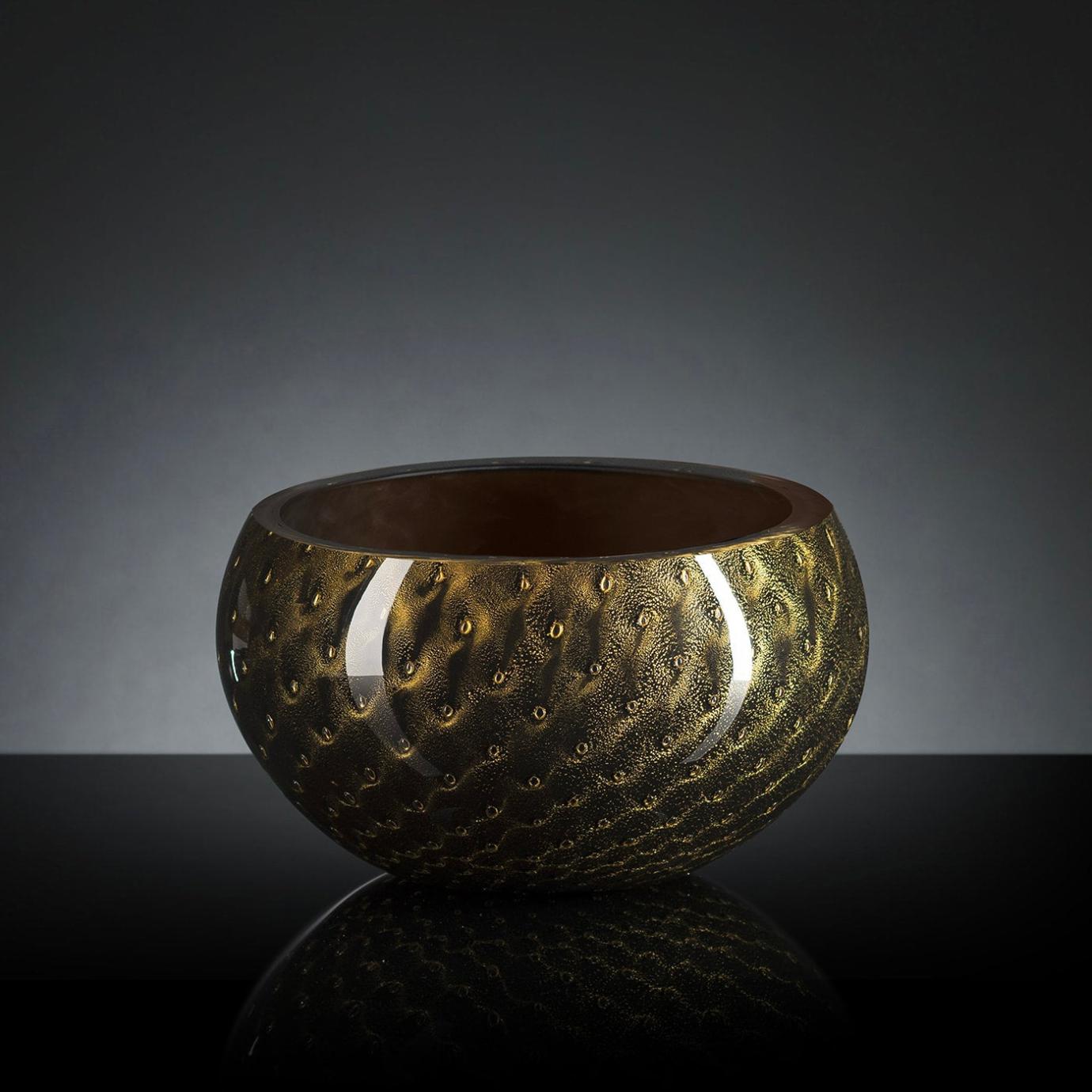 Mocenigo Black and Gold Bowl
