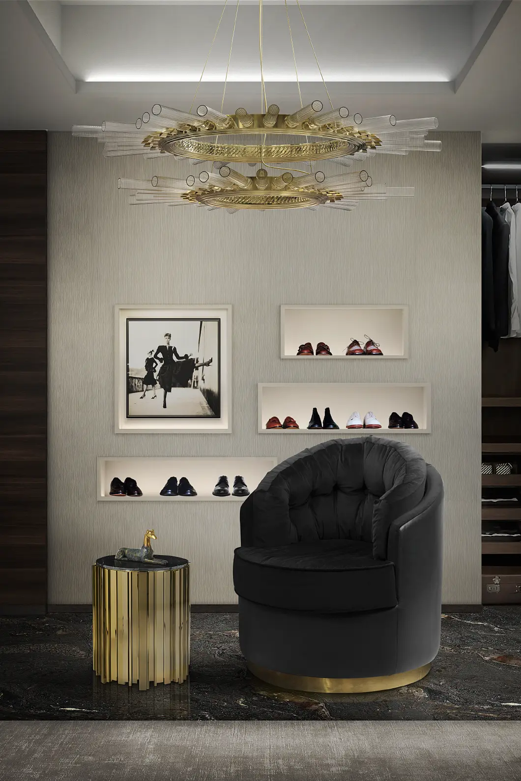Deluxe Rotating Armchair - 12