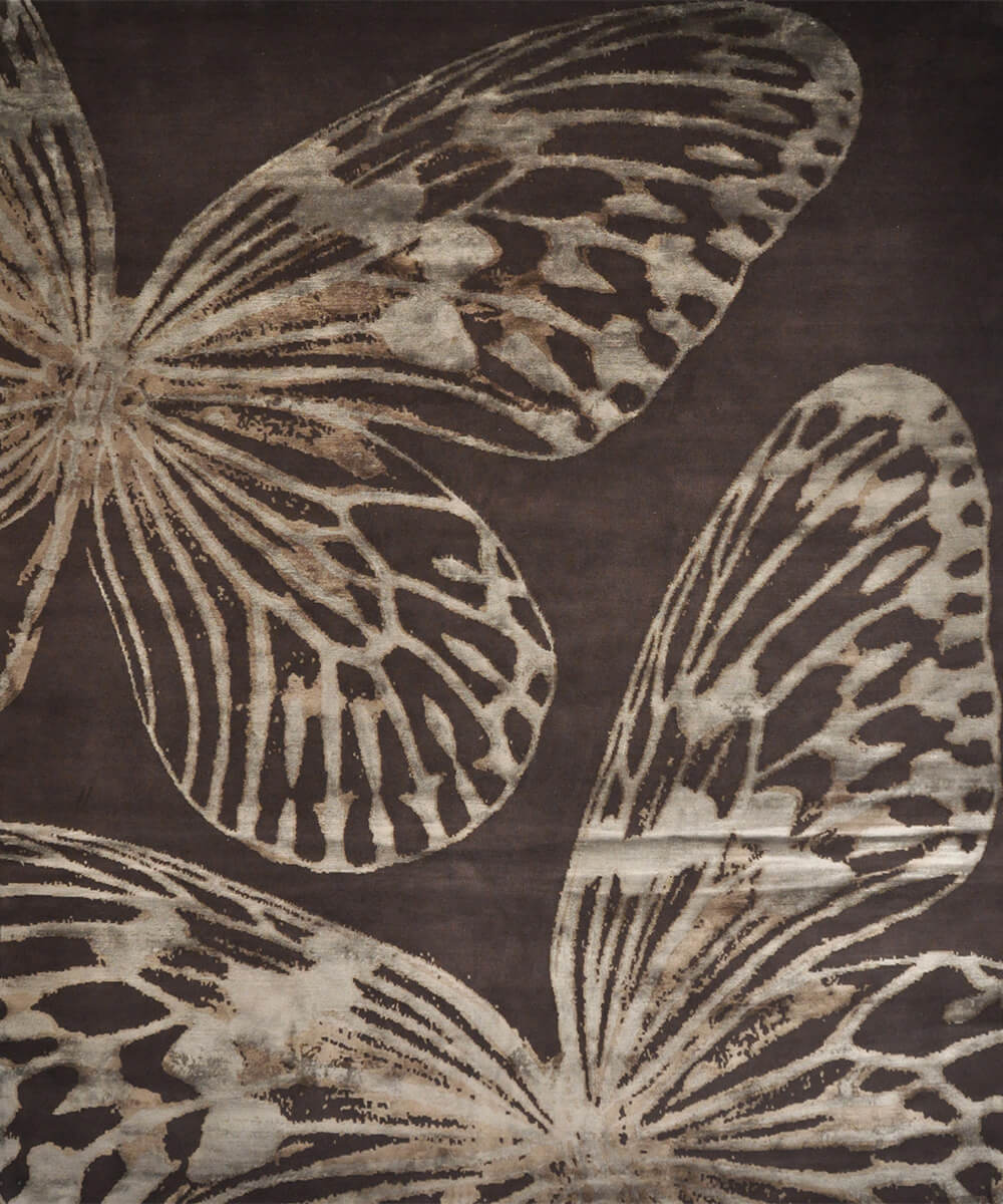 Leopard Lacewings Rug