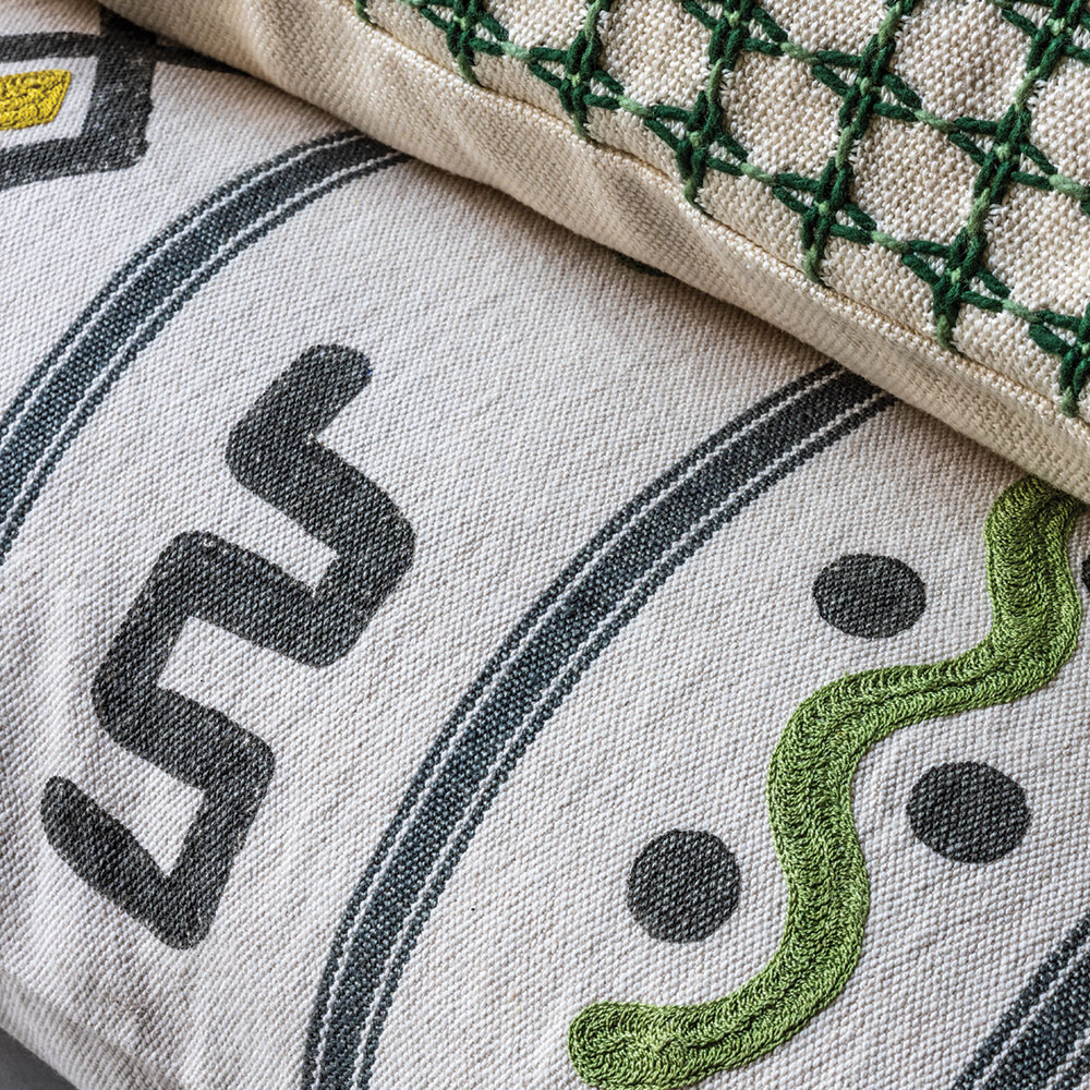 Maliana Sage 50 × 35 Cushion