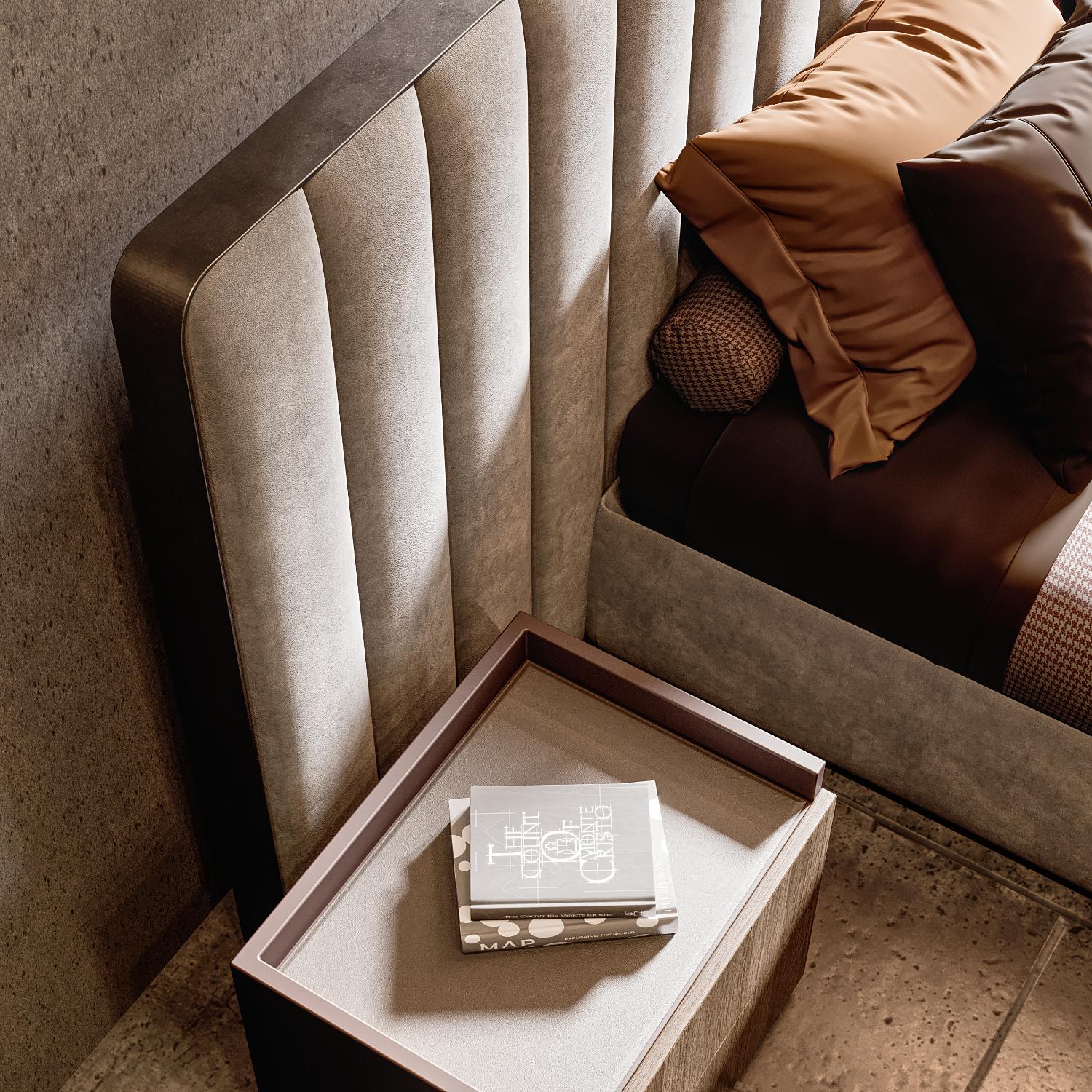 Billy Wooden Bedside Table