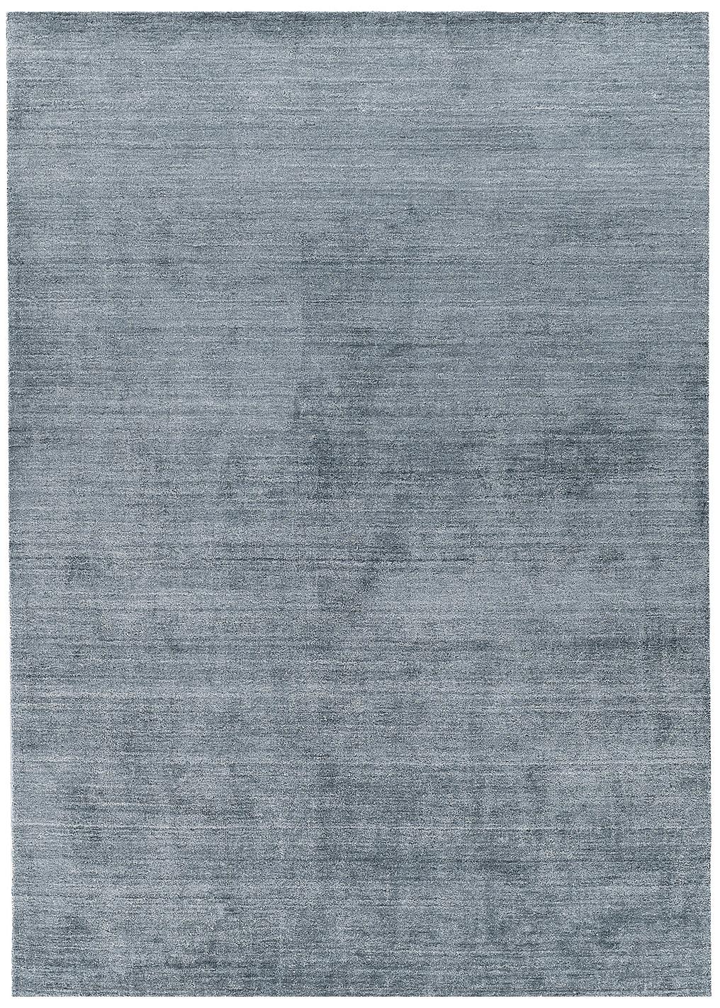 Blue Bamboo Silk Rug