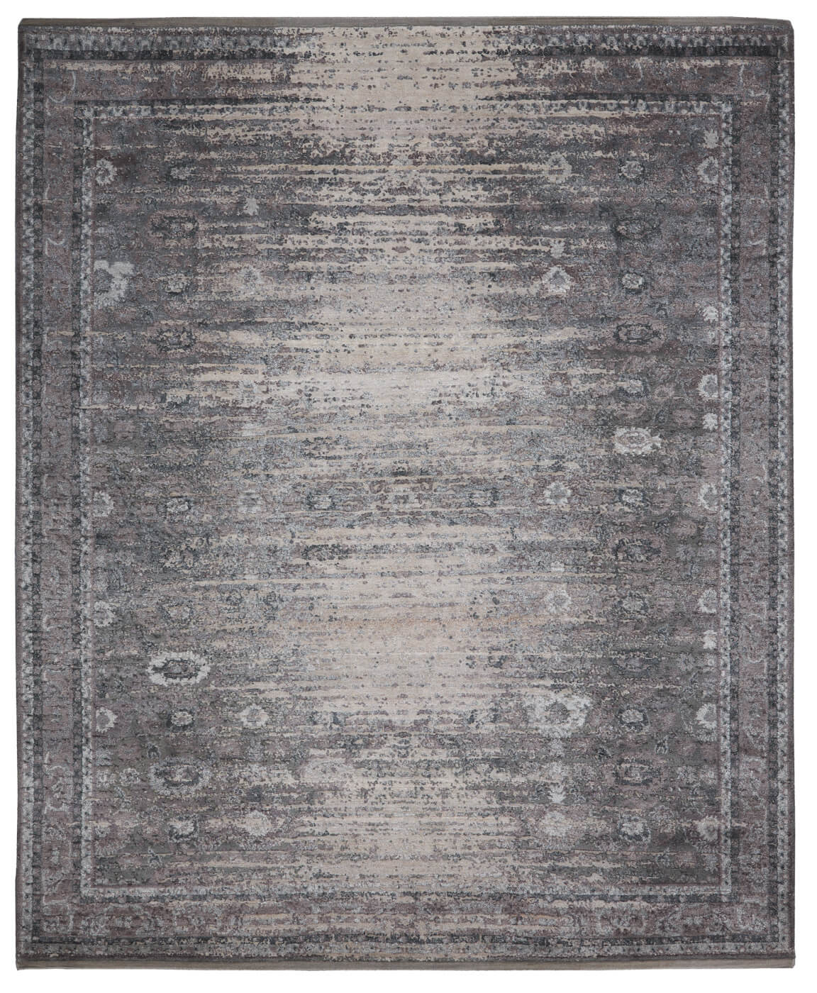 Bidjar Stomped Reverse Chrome Rug