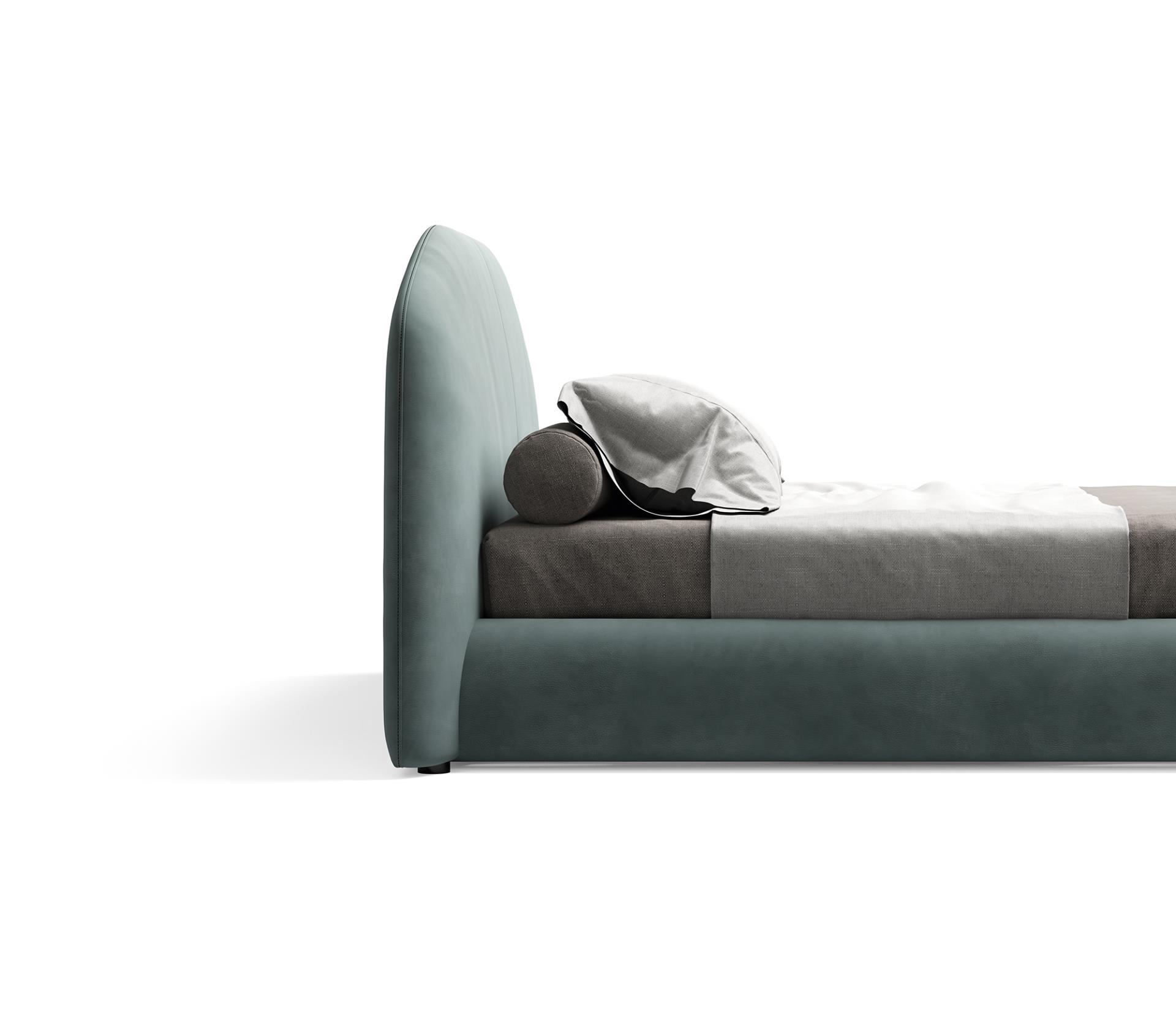 Concealed Feet Bed with Headboard