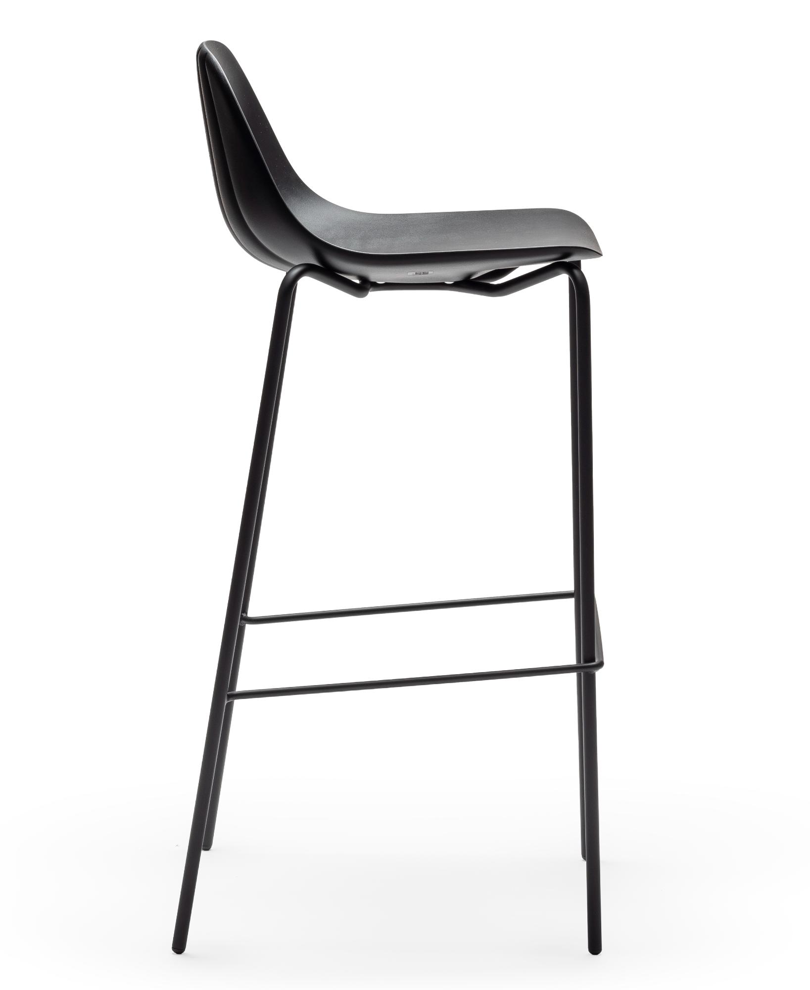Babah White Bar Stool