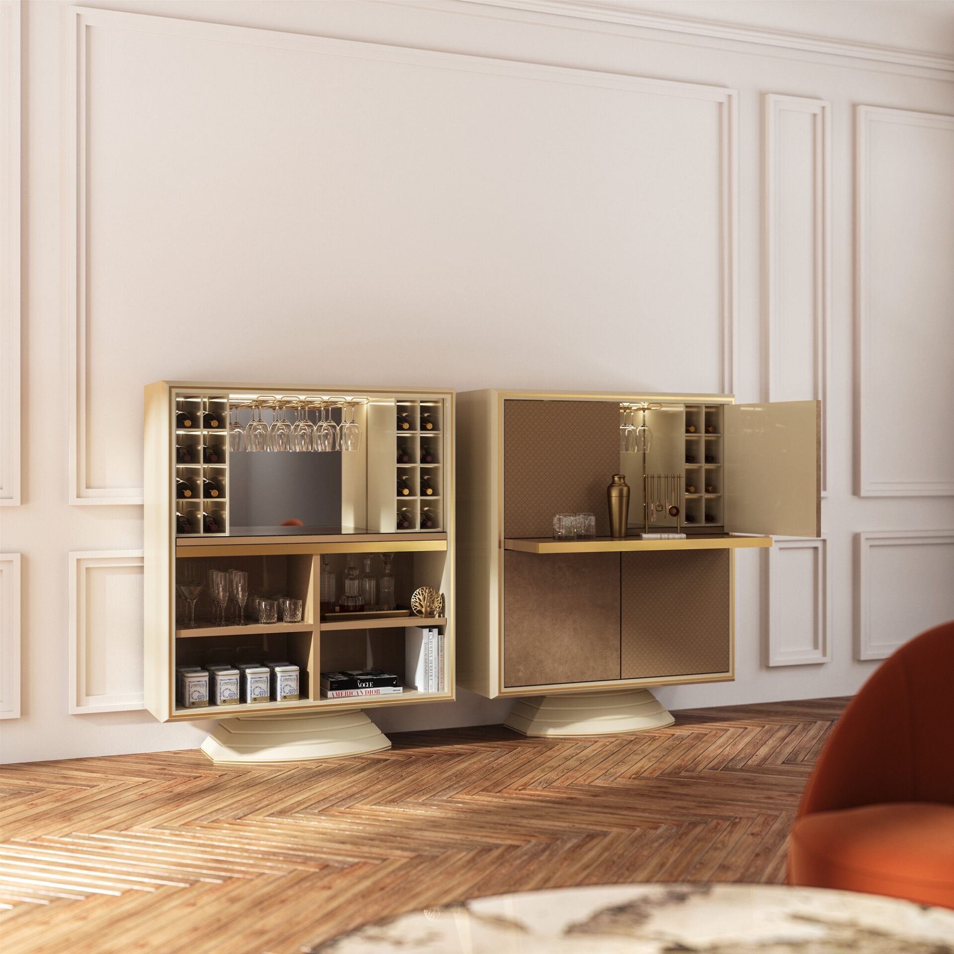 Modi Artisan Bar Cabinet