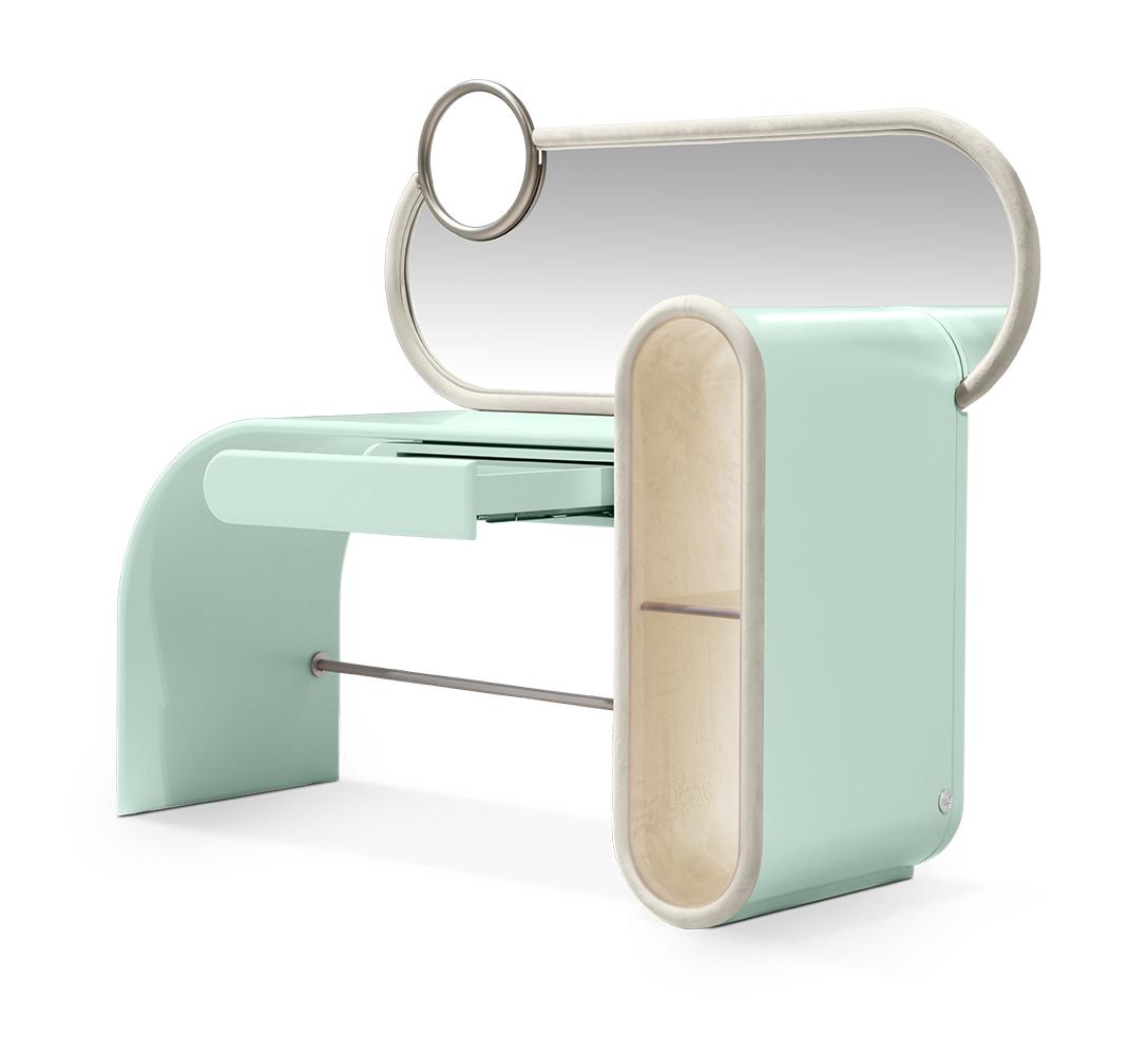 Candy Pop Green Vanity Table
