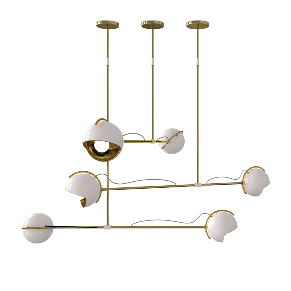Streamlined Suspension Lamp