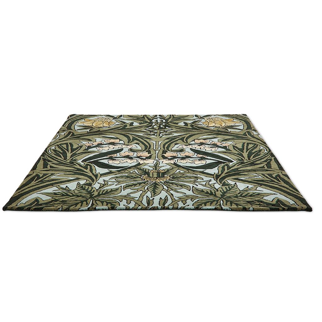 Bluebell Leafy Arb Gr 127607 Wool / Viscose Rug