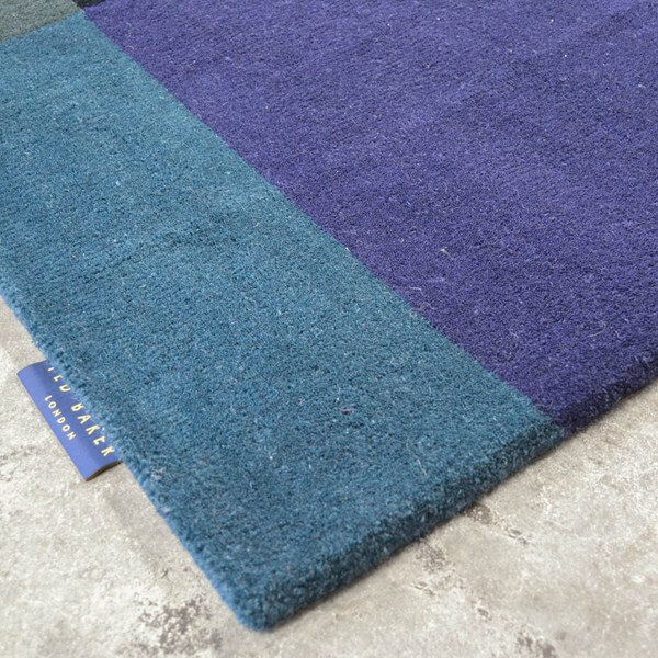 Plaid Navy 57808 Rug