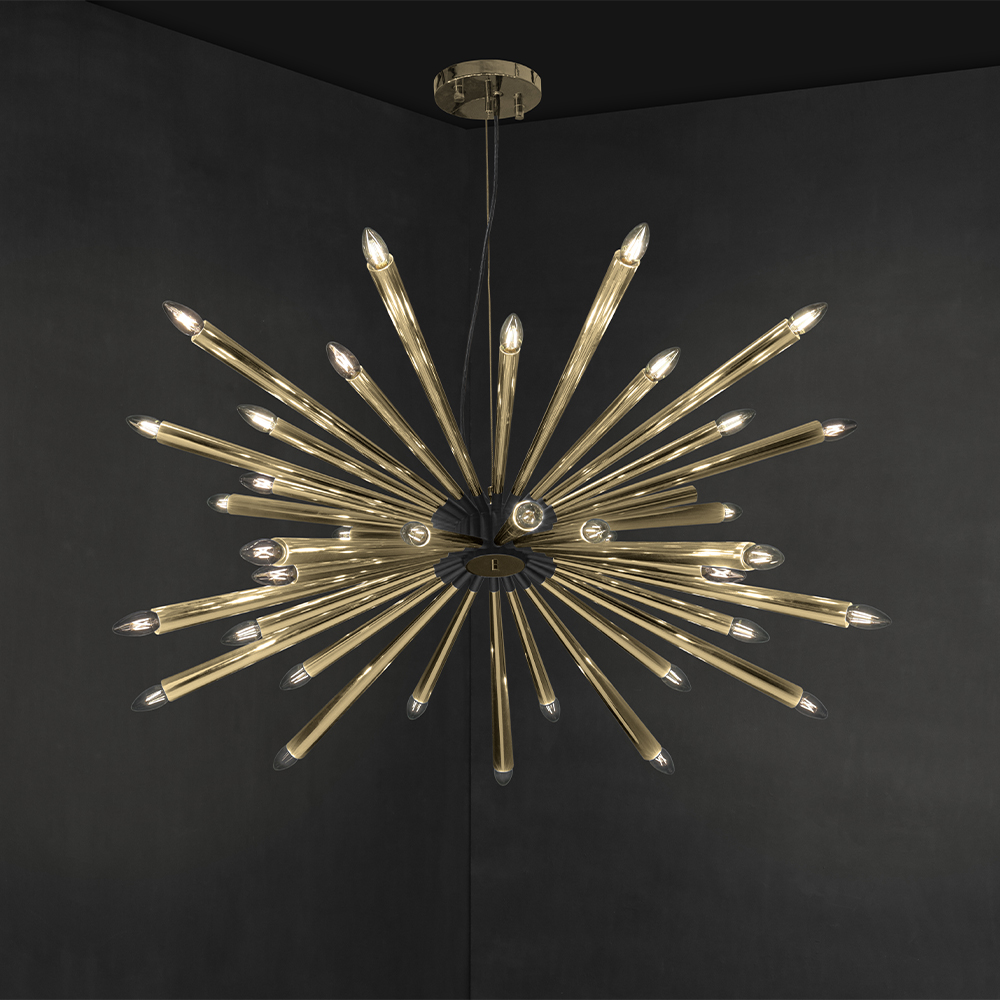 Opulent Suspension Lamp