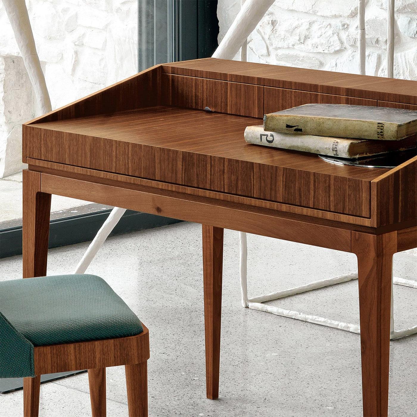 Ideale Bespoke Natural Brown Writing Desk
