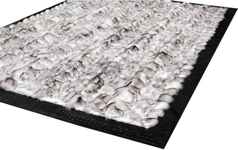 Fur Grey 790 Fur Rug