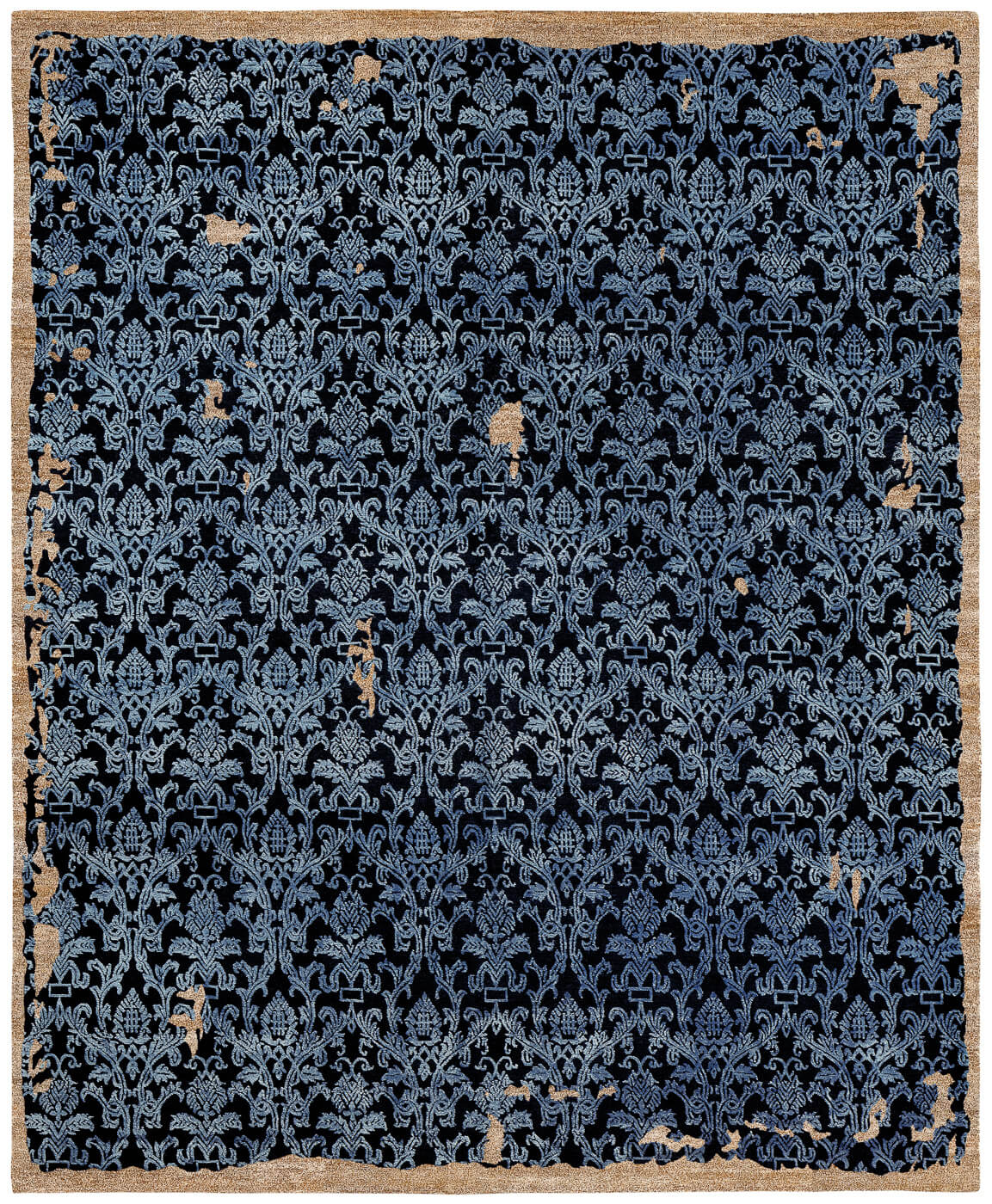Vintage Roma Blue Rug | Size: 450 x 550 cm