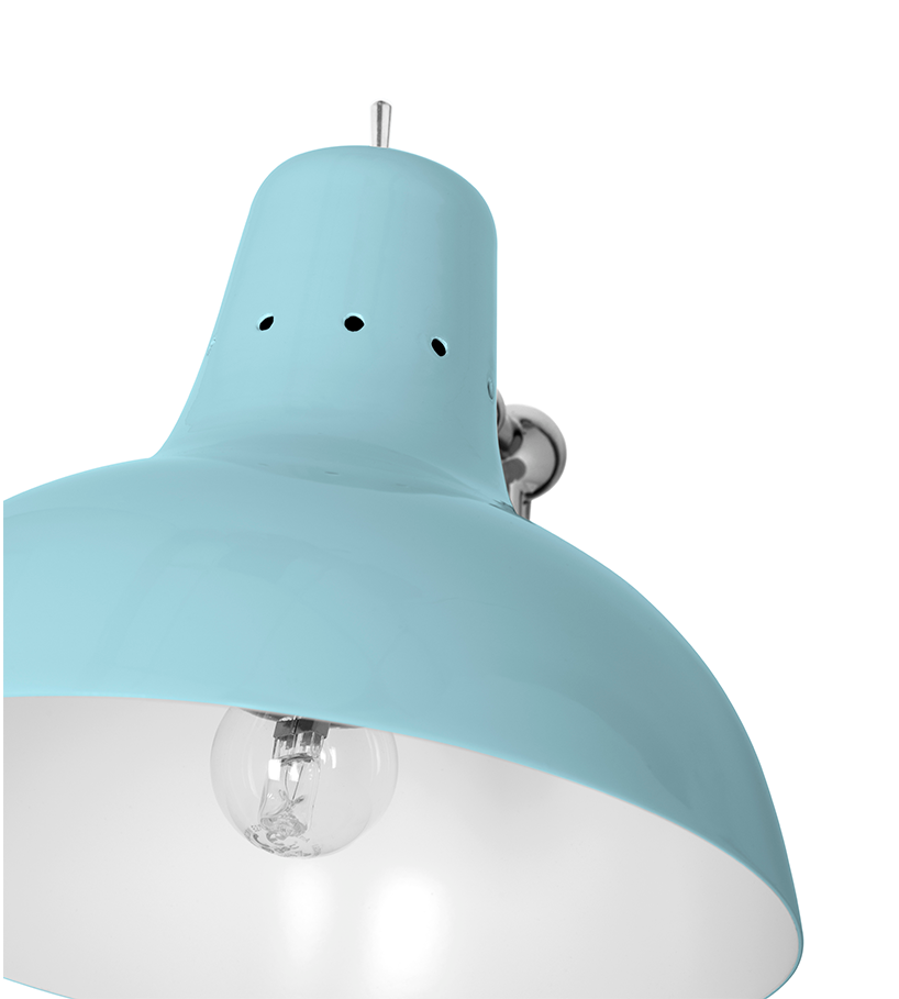 Celestia Blue Table Lamp