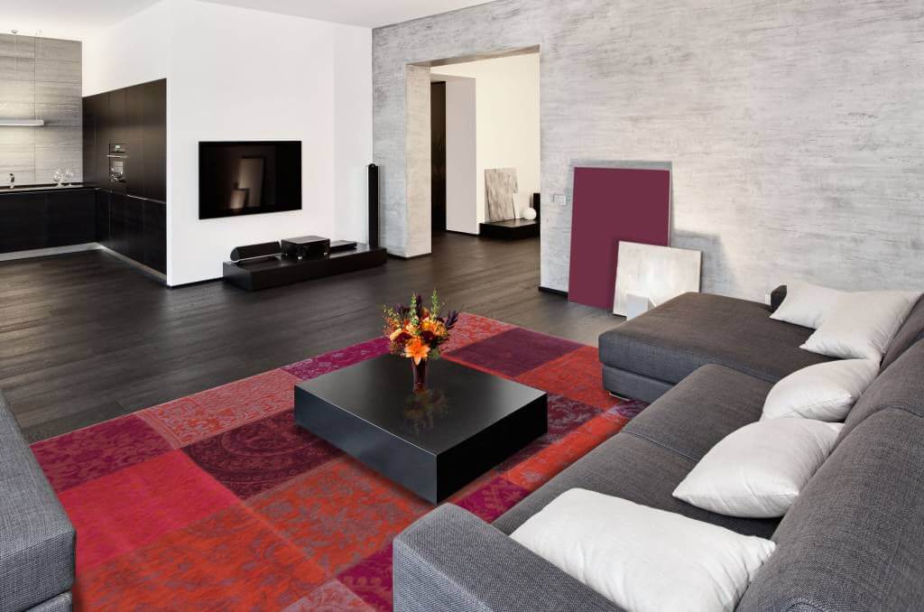 Patchwork Style Rug Multi Spicy
