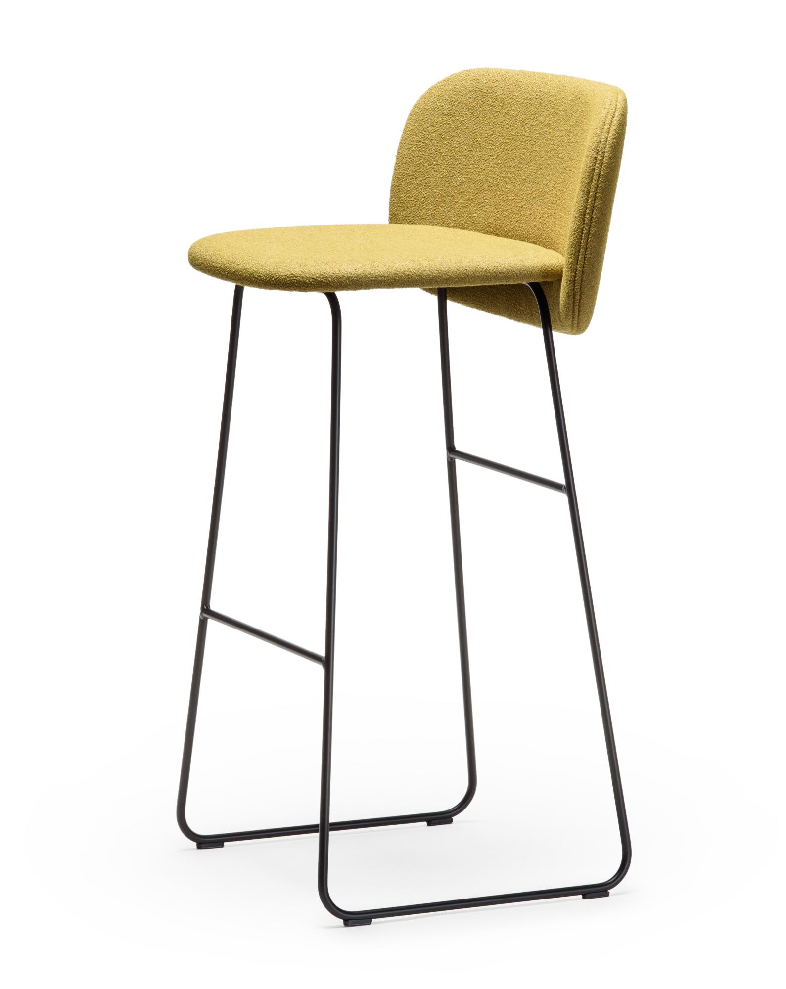 Chips Yellow Bar Stool