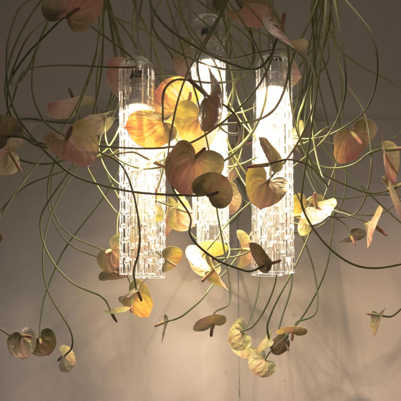 Anthurium Decorative Chandelier