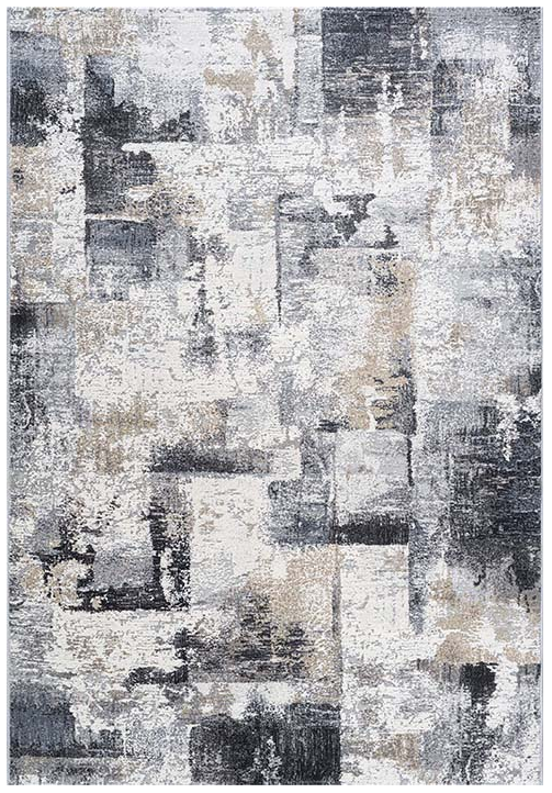 Belgian Abstract Machine Woven Rug ☞ Size: 160 x 230 cm