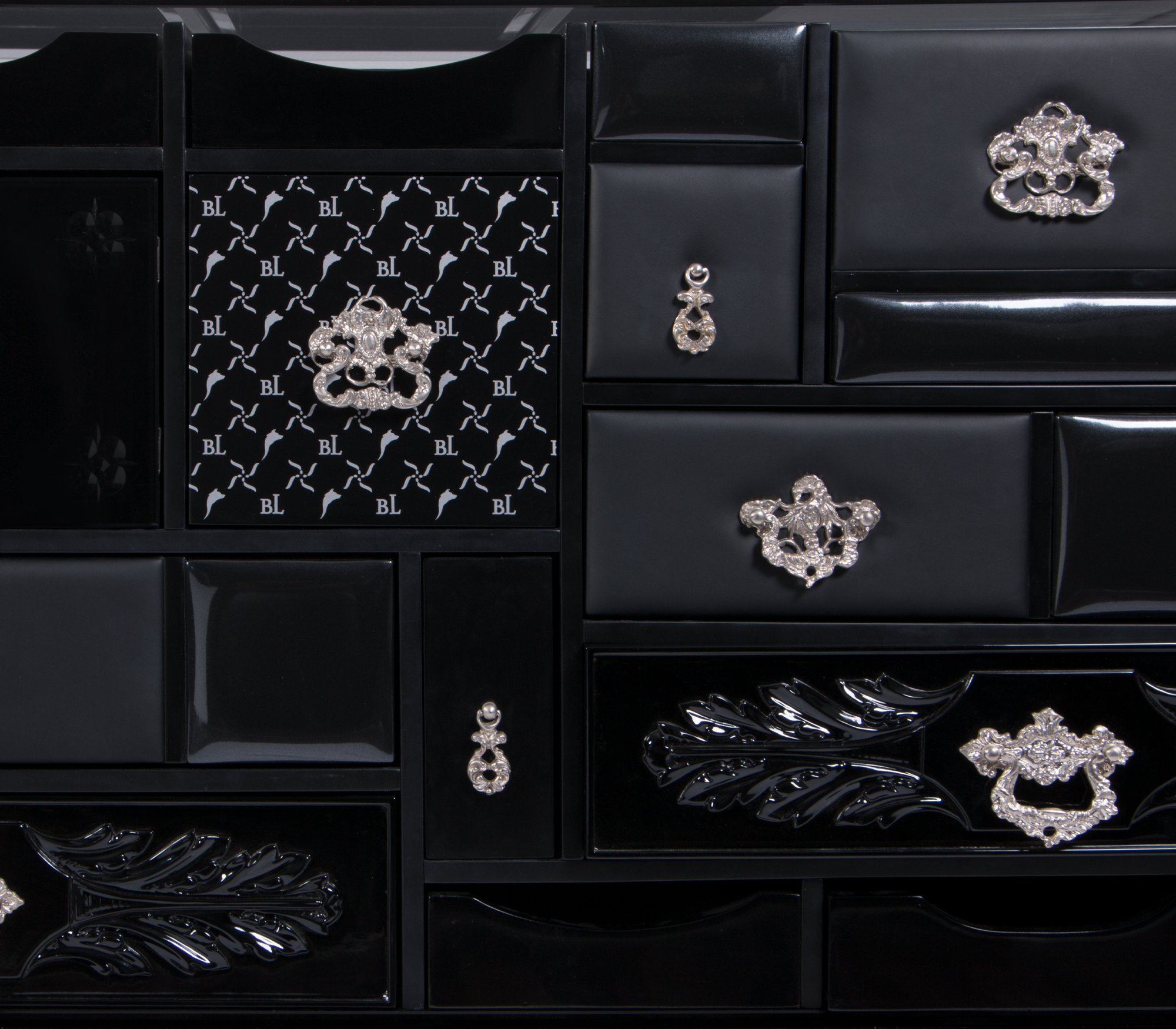 Miro Black Luxury Sideboard