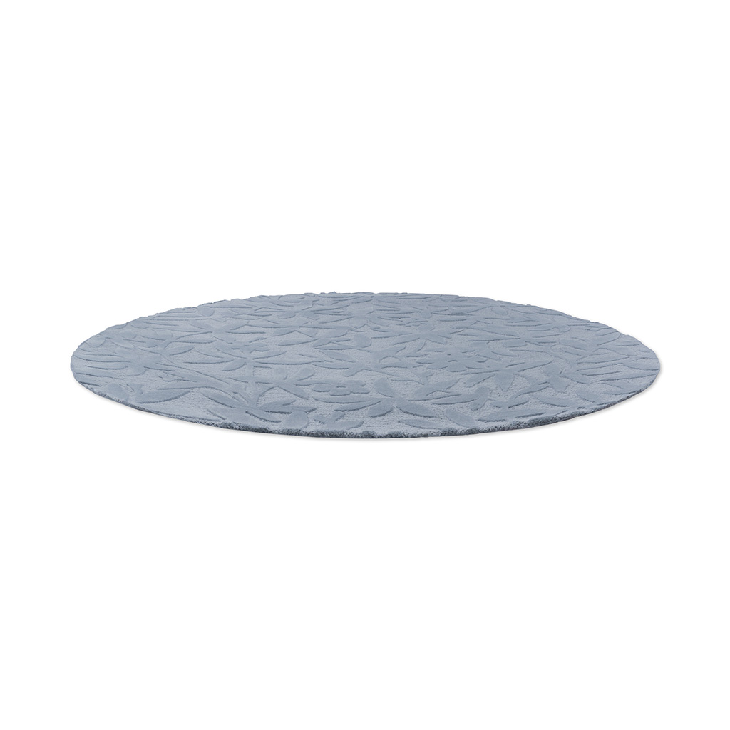 Cleavers-Seaspray Round Rug ☞ Size: Ø 200 cm