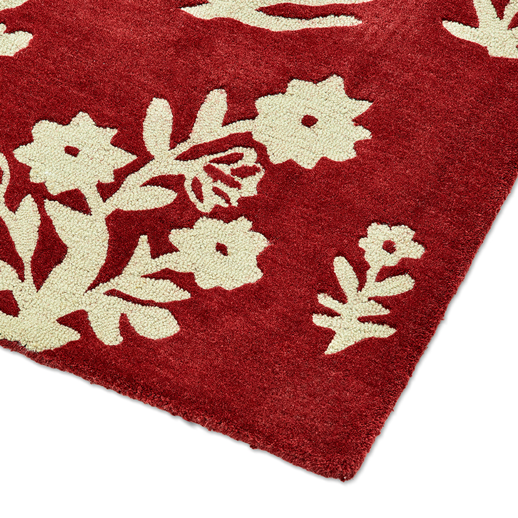 Woodland Glade Damson Red 146800 Rug