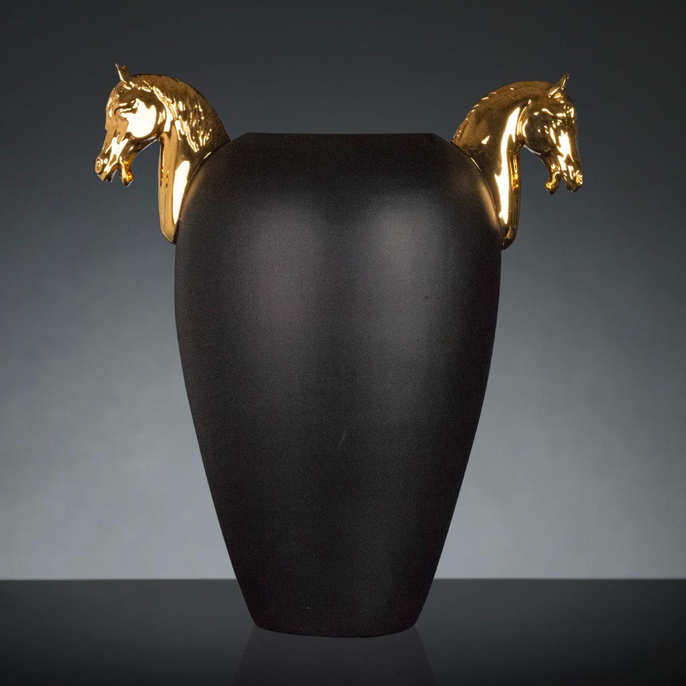 Horse Large Decorative Vase