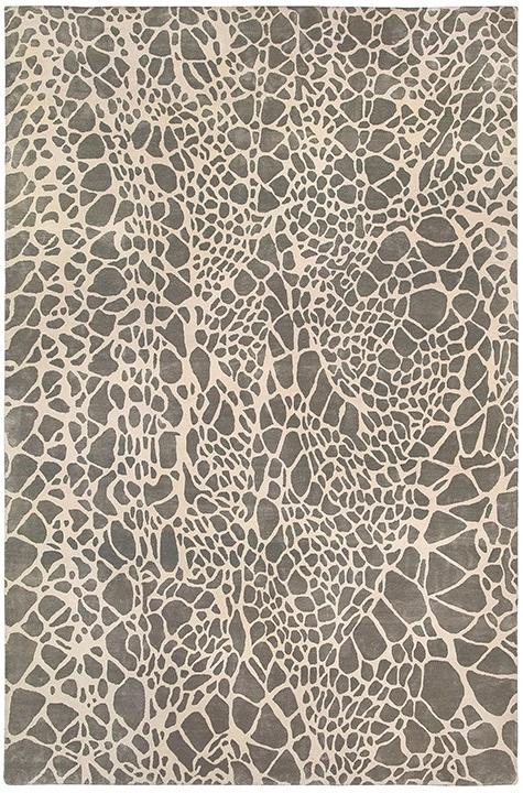 Diamant Hand-Knotted Beige / Grey Rug