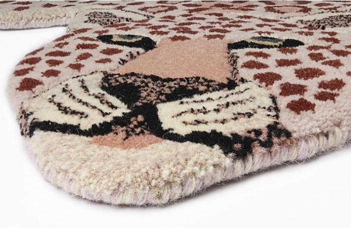 Animals Leopard Pink Rug 90 х 150 cm
