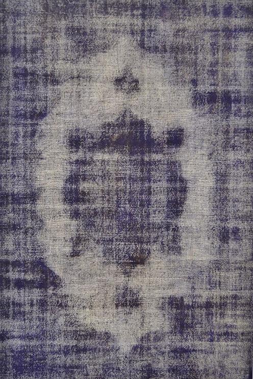 Dark Purple Vintage Rug