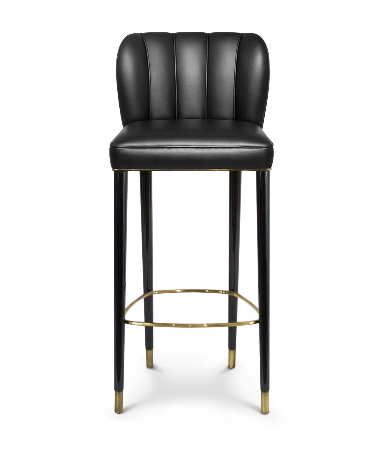 Premium Black Bar Chair