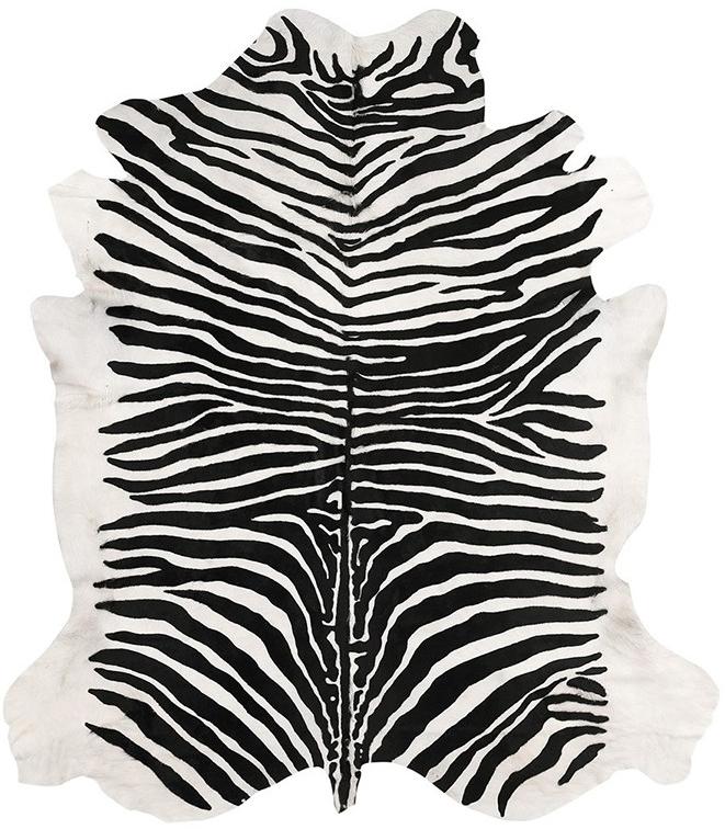 Zebra Natural Cowhide