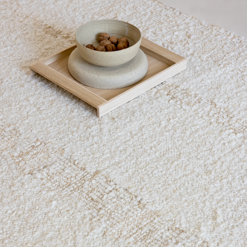 Craft Fundament Wool White Rug | Size: 160 x 230 cm