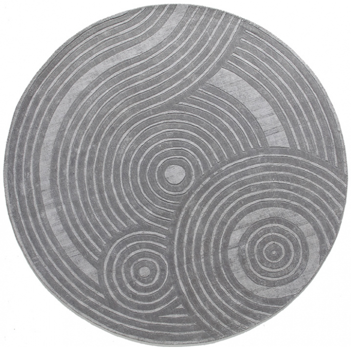 Modern Designer Grey Rug