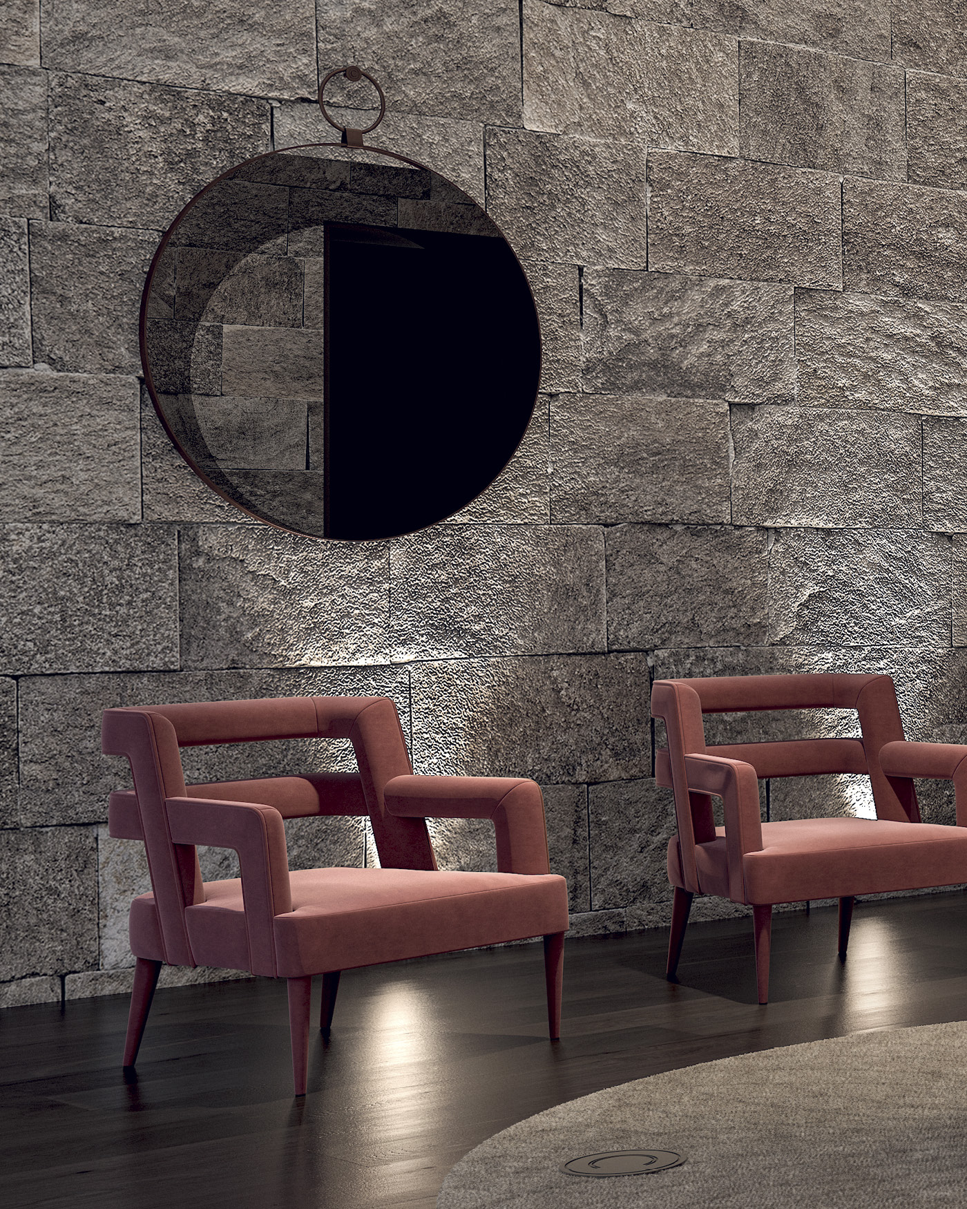 Luxe Wall Mirror