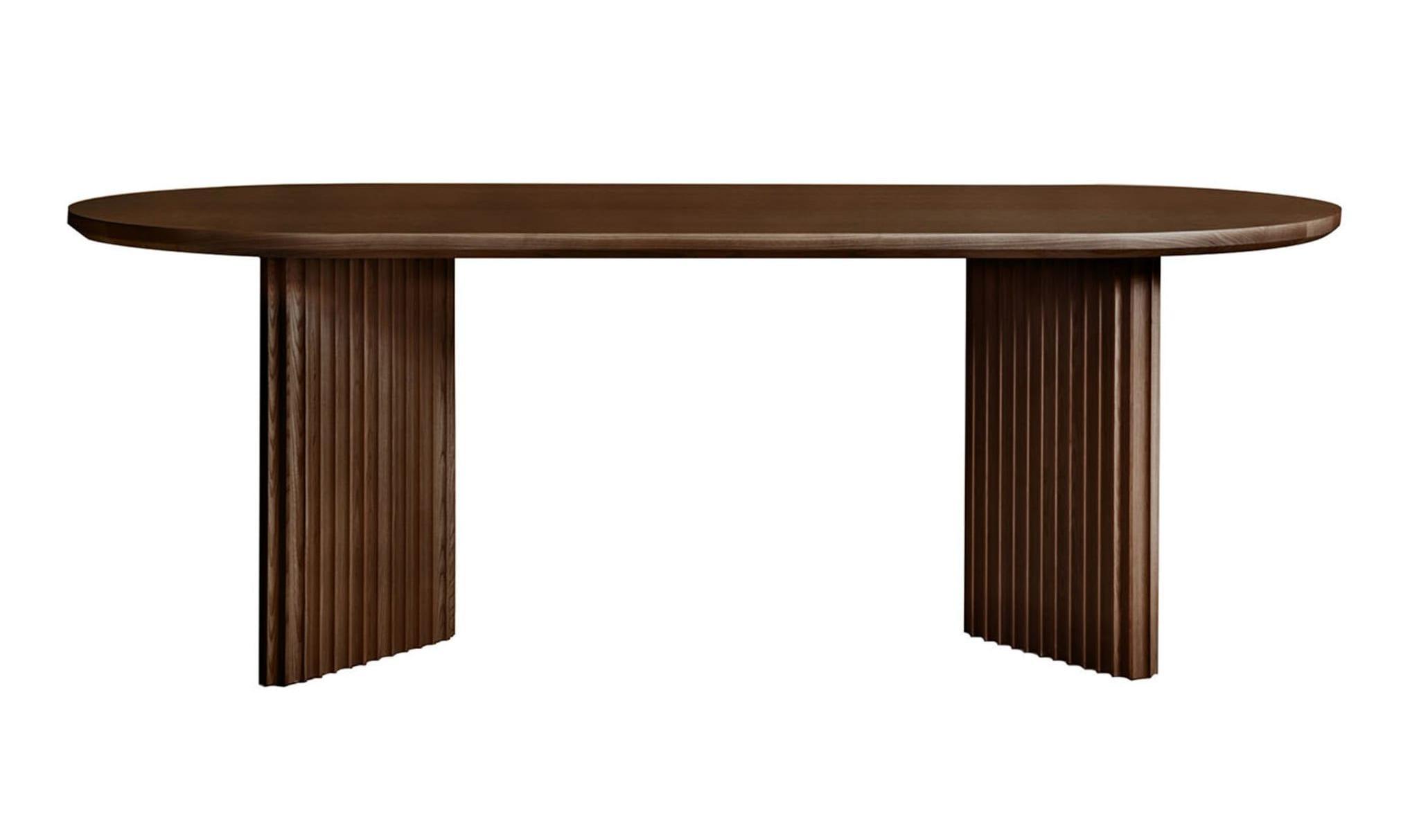 Basalto Premium Brown Ash Table