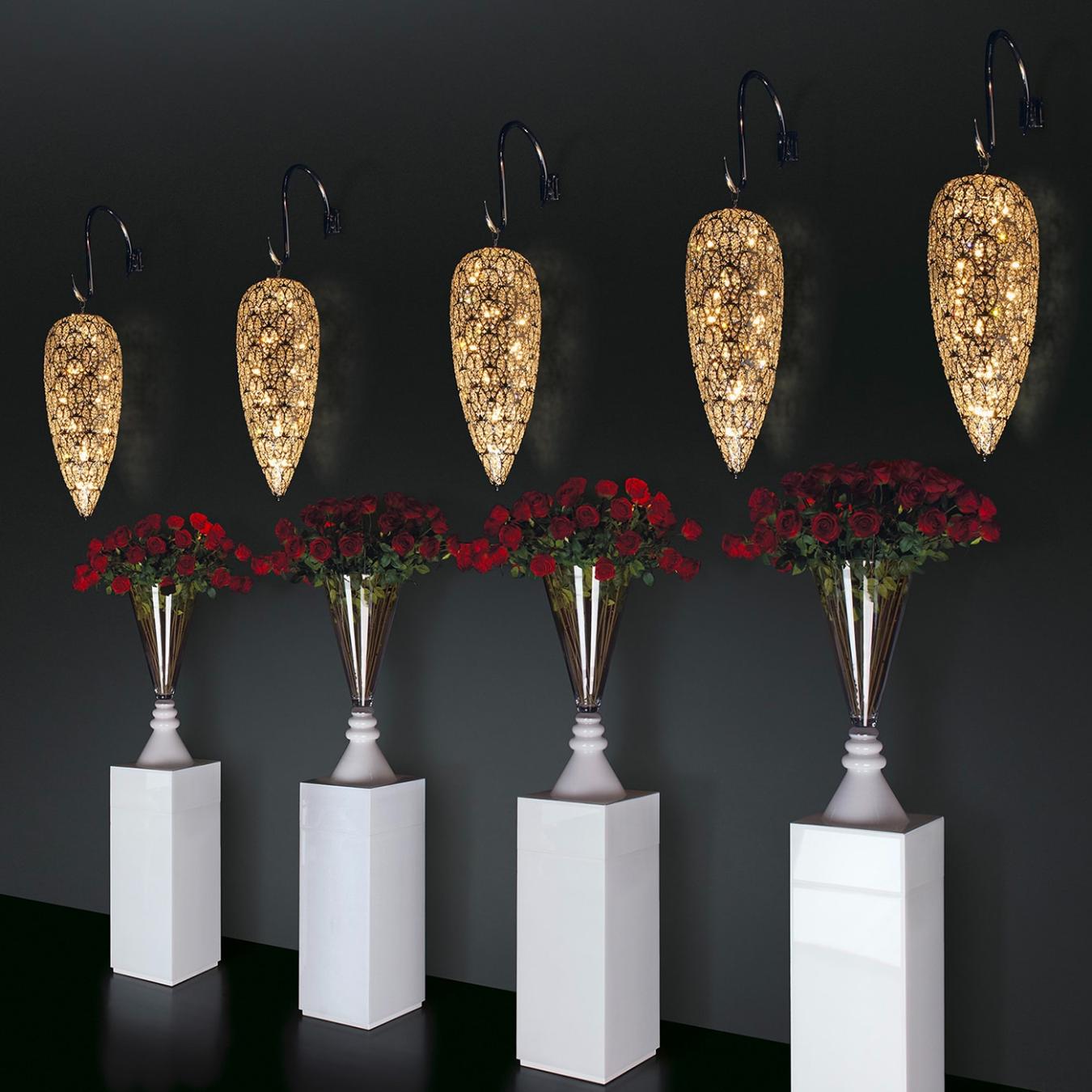 Arabesque Heartbeat Wall Light