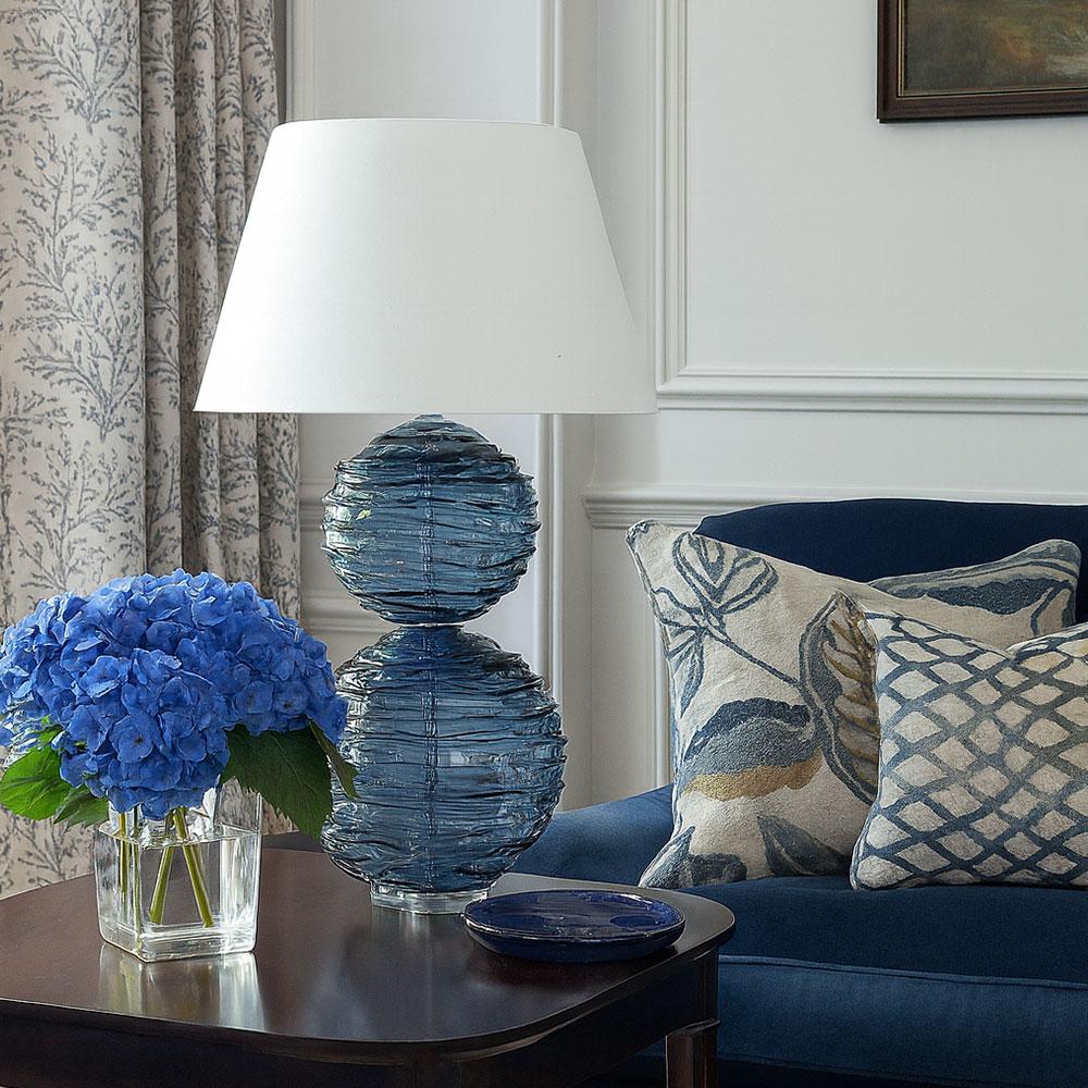 Alfie Table Lamp Steel Blue