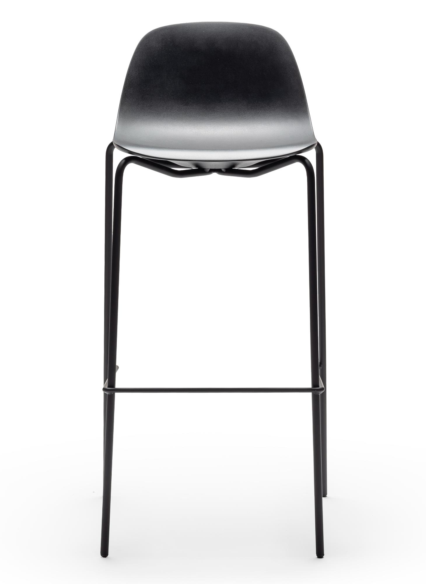 Babah White Bar Stool